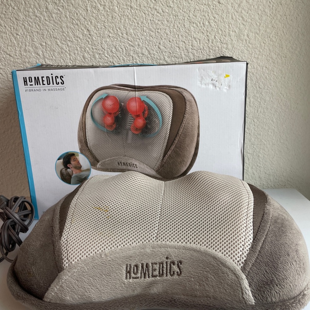 Homedics 3D Shiatsu & Vibration Massage Pillow